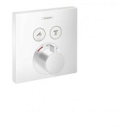Термостат Нansgrohe ShowerSelect для 2 потребителей белый матовый (15763700)