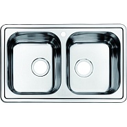 Мойка кухонная из нержавеющей стали IDDIS Strit (STR78P2i77)