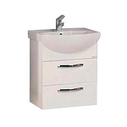 Тумба под умывальник Акватон Ария 50 М белый (1A140001AA010)