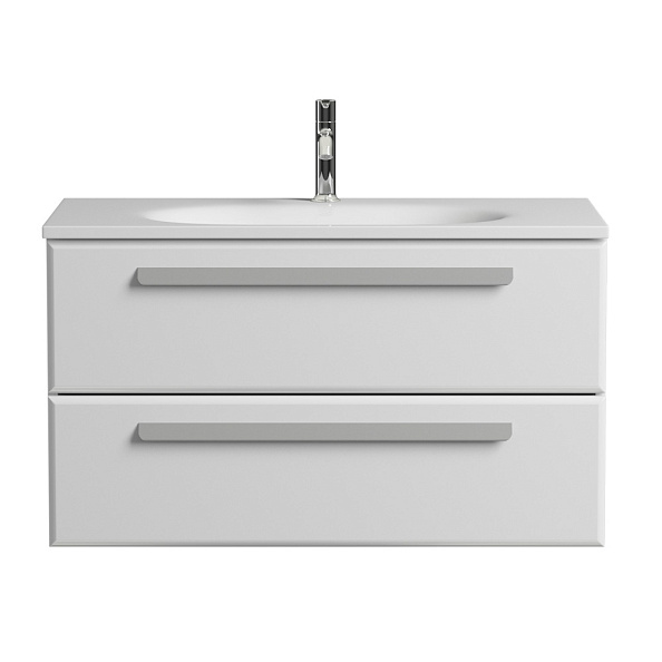 База под раковину подвесная Cezares Eco 900х480х500, Bianco Lucido (ECO-900-2C-SO-BL)