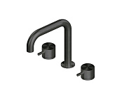 Смеситель для раковины Quadro design Source, золото черное (12 96 ON)