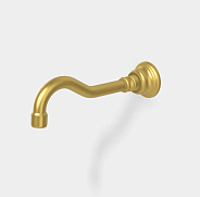 Излив Fima Carlo Frattini брашированное золото (F2157OS)