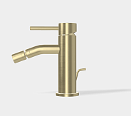 Смеситель для биде Fima Carlo Frattini Spillo Up, брашированный шампань (F3032XSHS)