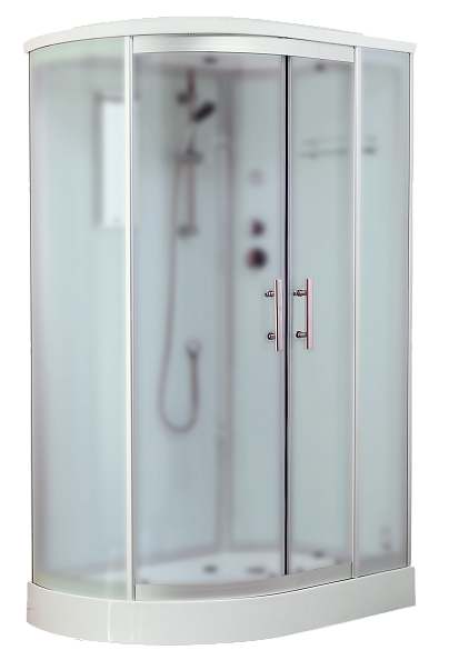 Душевая кабина Timo Standart Silver Fabric 120*85*220  (T-6602SRF)