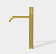 Смеситель для раковины Fima Carlo Frattini Spillo Tech, G Collection, золото брашированное (F3031T/HXSGOS)