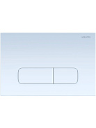 PNS-0000006 (002AQ) Панель смыва Белая глянец для INSP-0000001 Pneumo S (клавиши прямоугольная)