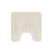 Коврик для ванной комнаты с вырезом, 50х50, микрофибра, бежевый, IDDIS, BTLT01Mi12