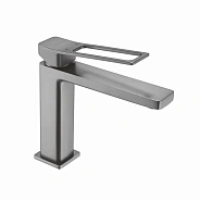 Смеситель для раковины Shevanik S6901T, оружейная сталь