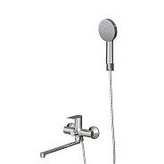 Смеситель для ванны Knotlor KN-33, хром