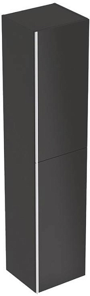 Шкаф пенал Geberit Acanto 380x1730x360 мм, лавовое стекло (500.619.JK.2)