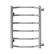 Полотенцесушитель водяной Terminus Виктория П6 400х600, боковое подключение (4670078530059)