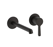 Смеситель для раковины Fantini Torino, Deep Black PVD (58 S1 L913B)