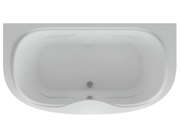 Акриловая ванна Aquatek Мелисса 1800x950 вклеенный каркас (MEL180-0000031)