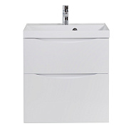 База под раковину подвесная BelBagno Marino-H60 600х600х450 мм, Bianco Lucido (MARINO-H60-600-2C-SO-BL-P)