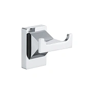 Крючок для ванной комнаты двойной Rose RG1621, хром