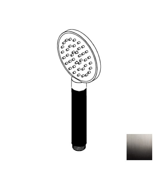 Ручной душ Ritmonio 90, Brushed Black Chrome (72D014BLX)