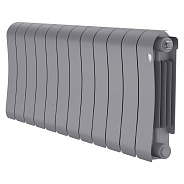 Радиатор биметаллический Royal Thermo Infinity 300 Silver Satin 12 секций