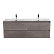 База под раковину подвесная BelBagno Kraft 1200х500х460 мм, Cemento Grigio (KRAFT-1200-4C-SO-2-CG)
