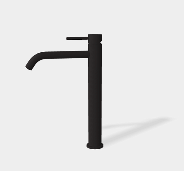 Смеситель для раковины Fima Carlo Frattini Spillo Up, черный матовый (F3031/HXSNS.1)