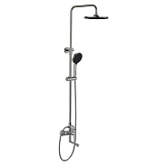 Душевая система ESKO со смесителем Lagos Gun Metal (ST205LGGM)