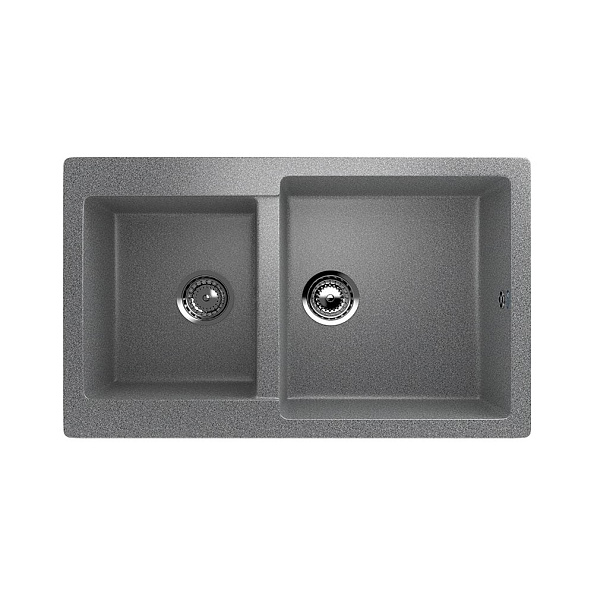 Кухонная мойка Ulgran U-505-309, темно-серый