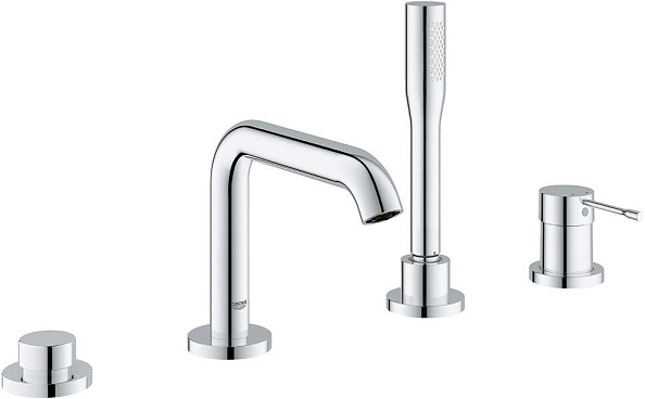 Смеситель для ванны GROHE Essence New на бортик, хром (арт. 19578001)