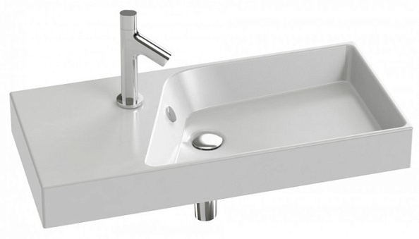 Подвесная раковина Jacob Delafon Rythmik XP112K-Z-00 80х37 см, белый (аналог EXP112)