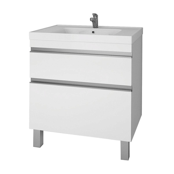 Тумба под раковину подвесная/напольная Dreja Grace Plus 70 см, белый