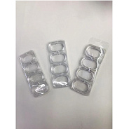 Кольца для шторы в ванную Savol S-YLK003