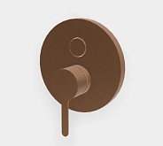 Смеситель для душа Fima Carlo Frattini Snap, брашированная янтарная бронза (F3119E2ZS)