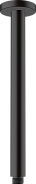 HANSGROHE (Vernis Blend) Потолочное подсоединение 300 мм, матовый чёрный (27805670)