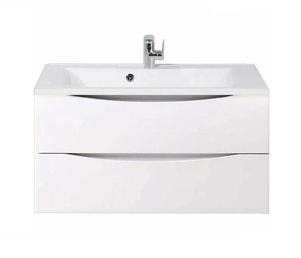 База под раковину подвесная BelBagno Marino 800х500х450 мм, Bianco Lucido (MARINO-800-2C-SO-BL-P)