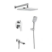 Душевая система встраиваемая Shevanik S4135, хром