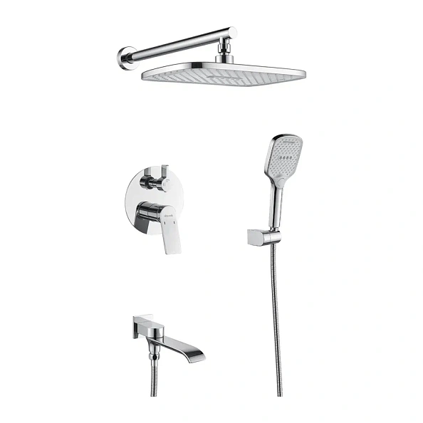 Душевая система встраиваемая Shevanik S4135, хром