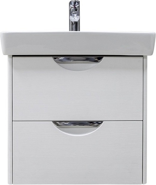 1A2117K1SIW70 Набор Aquaton: 1A211701SIW70 Тумба-умывальник Сильва 50 Дуб Полярный/ 1WH302184 Раковина Нео 50