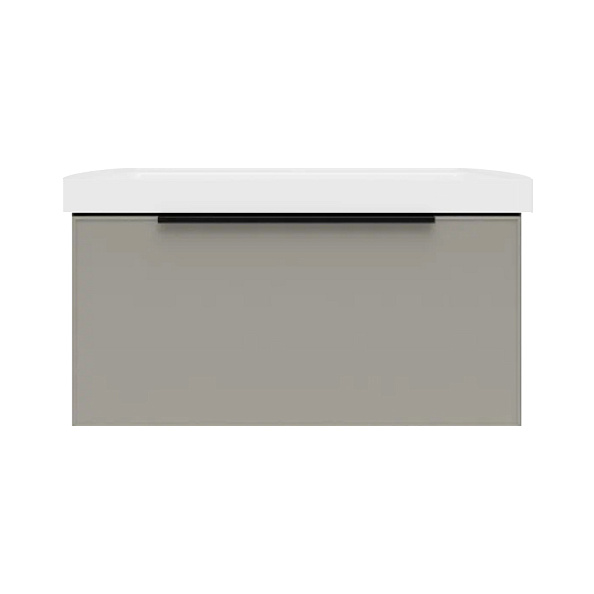 Тумба под раковину подвесная La Fenice SIMPLA FNC-01-SIM-C-80, бежевая