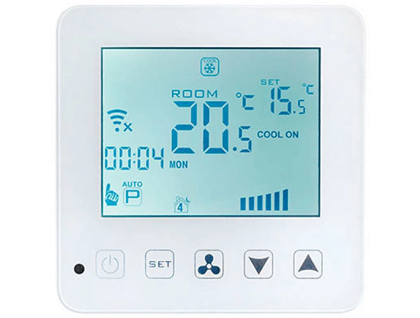Комнатный термостат Techno КТ-300 (сенсорное управление Wi-Fi), белый