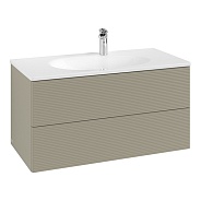 Тумба под раковину Villeroy & Boch Antao 988х493 мм, Stone Grey Matt Lacquer (L05100HK)