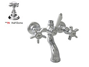 Смеситель для ванны и душа Nicolazzi Half Dome, Chrome (1400 CR 70)