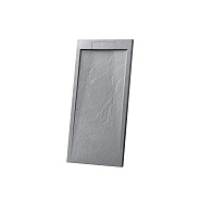 Поддон для душа из искусственного камня Vincea (VST-4SRL8012G), 1200х800х25 мм, серый