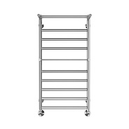 Полотенцесушитель водяной Terminus Хендрикс с/п П10 500х1000, нижнее подключение (4670078529824)