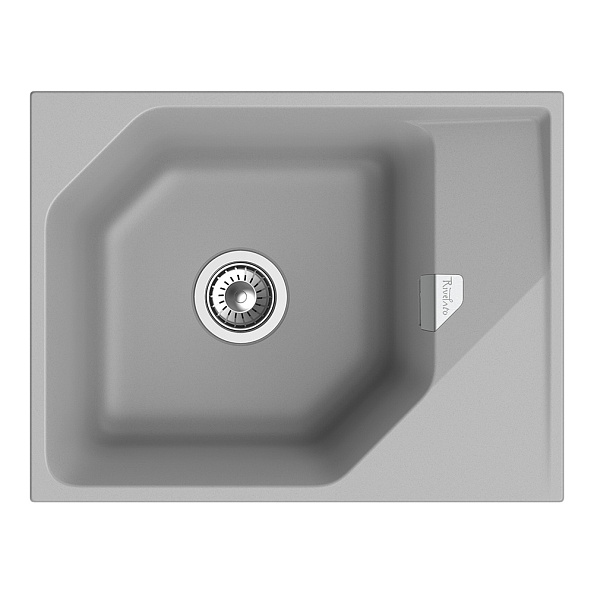 Кухонная мойка Rivelato LOCUS LS-65, серый металлик