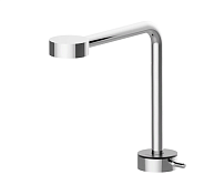 Смеситель для раковины Cisal Slim, Polished Nickel/Night Black (SM0017107D)