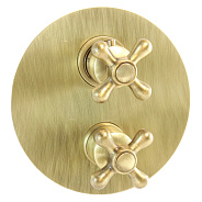 Смеситель для душа встраиваемый с термостатом Webert Armony AM970903065, бронза