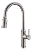 Смеситель для кухни BelBagno, сатин (BB-LAM58-IN)
