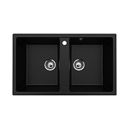 Кухонная мойка Ulgran U-708-344, ультра-черный