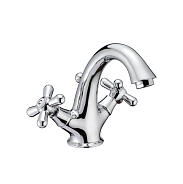 Смеситель для раковины Cisal Croisette, хром (CS00151121)