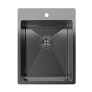 Кухонная мойка Rivelato Rinox 3850 PVD, черный