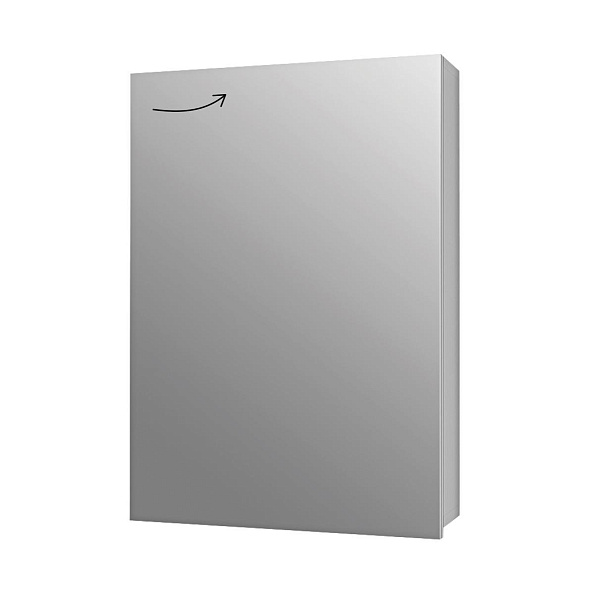 Зеркальный шкаф Dreja Almi 50 см, белый