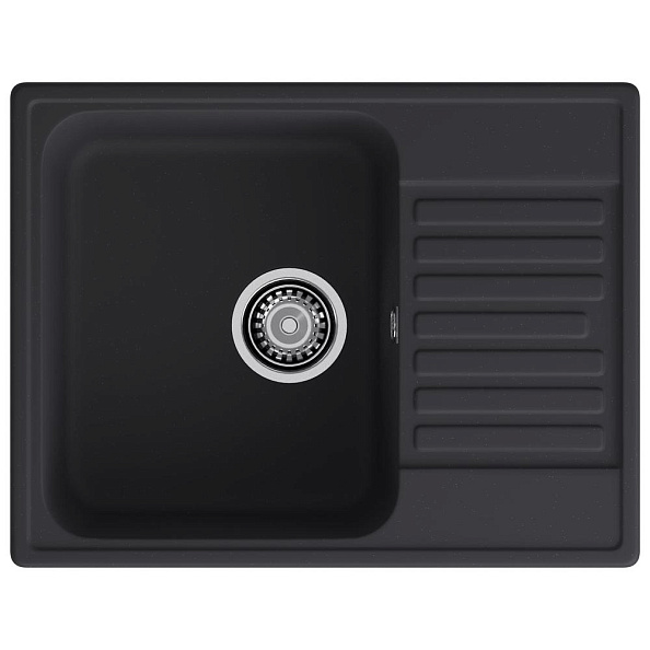 Кухонная мойка GranFest QUARZ 13, черный